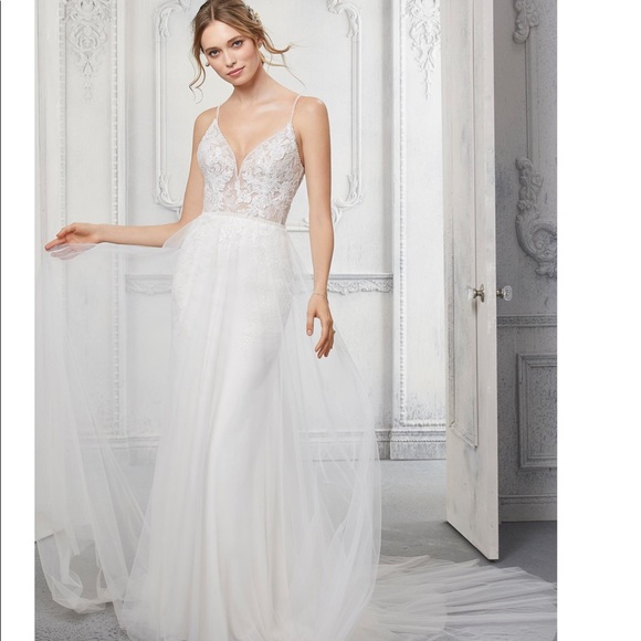 New never worn never altered lace Mori Lee wedding dress - Picture 1 of 2